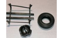Полуприцеп НЕФАЗ-93341 AVD - запасное колесо, масштабная модель, AVD Models, scale43
