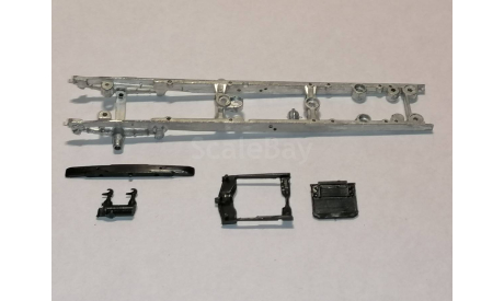 ГАЗ-53 мусоровоз 53М 1552AVD - рама с деталями, запчасти для масштабных моделей, AVD Models, 1:43, 1/43