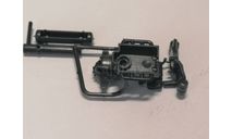 Татра-148 экскаватор UDS-110 1595AVD - детали двигателя с выхлопной системой, запчасти для масштабных моделей, Tatra, AVD Models, 1:43, 1/43