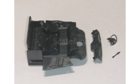 Gazelle Next А22R23 LMK-45601 - интерьер кабины с подножками и декалью, запчасти для масштабных моделей, ГАЗ, Ленмодель, 1:43, 1/43