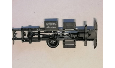 МАЗ-200 АГВТ - рама с обвесами, запчасти для масштабных моделей, ДеАгостини, scale43