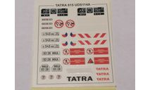 Татра-815 экскаватор UDS114A 1431AVD - декаль, фототравление, декали, краски, материалы, Tatra, AVD Models, 1:43, 1/43
