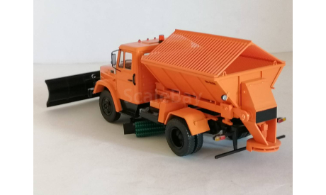 КО-829А (ЗИЛ-4333) пескоразбрасыватель АИСТ, масштабная модель, Автоистория, 1:43, 1/43