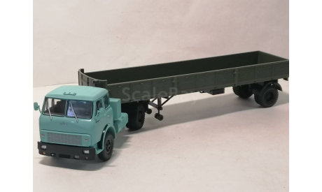 МАЗ-5428 с полуприцепом МАЗ-93801/2, масштабная модель, НАП, scale43