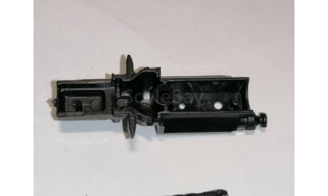 КАМАЗ-Э5510 самосвал 1640AVD - детали двигателя с радиатором, запчасти для масштабных моделей, AVD Models, 1:43, 1/43