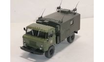 Горький-66-40 радиостанция Р-142, масштабная модель, ГАЗ, ДеАгостини + ручная работа (конверсия), 1:43, 1/43