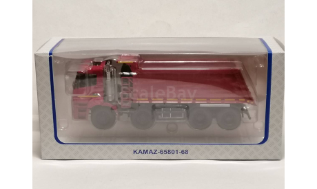 КАМАЗ-65801-68 ПАО КАМАЗ 103700, масштабная модель, scale43