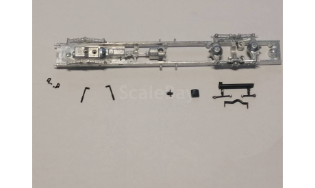 КрАЗ-250 - автокран КС-4561(250) AVD1647 - рама с деталями, запчасти для масштабных моделей, AVD Models, 1:43, 1/43