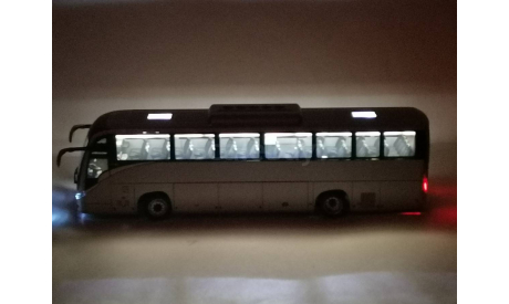 Автобус Yutong T12E масштаб 1:42, масштабная модель, Китай, scale0