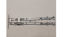 КАМАЗ-65802-87(S5) самосвал 1657AVD - рама, запчасти для масштабных моделей, AVD Models, scale43