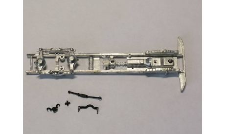 КрАЗ-258Б1 седельный тягач 7083AVD - рама  с деталями, запчасти для масштабных моделей, AVD Models, 1:43, 1/43