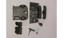 Gazelle А21R23 LMK-45567 - интерьер кабины с декалью и подножками, запчасти для масштабных моделей, ГАЗ, Ленмодель, 1:43, 1/43
