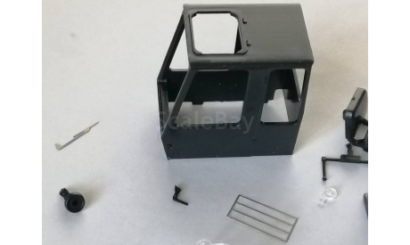 Автокран КС-4561 AVD1646, 1647 - кабина крановщика, запчасти для масштабных моделей, КрАЗ, AVD Models, scale43