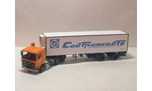 Вольво Volvo F12 с полуприцепом Lamberet Sovtransavto, масштабная модель, Start Scale Models (SSM), scale43, МАЗ
