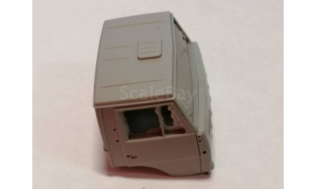 КАМАЗ-3Э5510 самосвал 1695AVD - кабина с деталями, запчасти для масштабных моделей, AVD Models, scale43