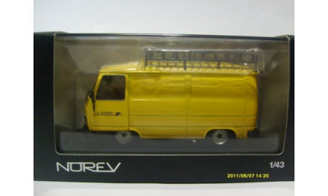 1:43 Пежо J9 La Poste 1987 Norev, масштабная модель, 1/43, Peugeot