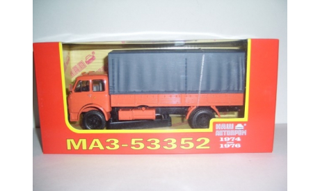 МАЗ-53352 розовый (1974-1976) НАП Н296, масштабная модель, scale43, Наш Автопром
