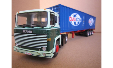 Скания Scania LBT 141 (1976-1981), масштабная модель, Altaya, 1:43, 1/43