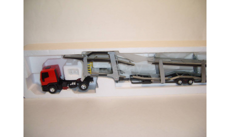 Ивеко IVECO EuroTech автовоз LBS (Eligor) 11754, масштабная модель, scale43