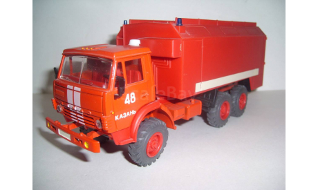 КАМАЗ-4310 пожарный КАЗАНЬ 48, масштабная модель, Элекон, 1:43, 1/43