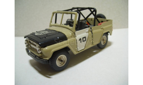 УАЗ-469 кросс № 10  А34 (конверсия) Агат, масштабная модель, 1:43, 1/43