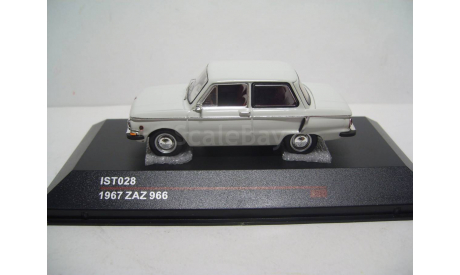 ЗАЗ-966 1967 г IST 028, масштабная модель, Atlas (автомобили Франции), scale43