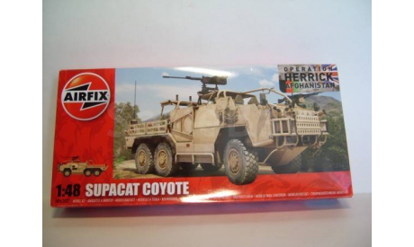 Танк Бронемашина спецназа Supacat HMT600 COYOTE  (койот) Airfix A06302, сборные модели бронетехники, танков, бтт, scale48