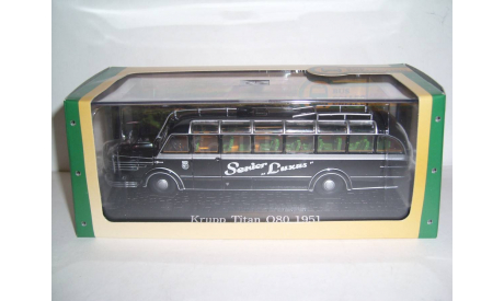 Автобус KRUPP TITAN O80 1951 г. (серия Bus Collection), масштабная модель, Atlas (автомобили Франции), 1:72, 1/72