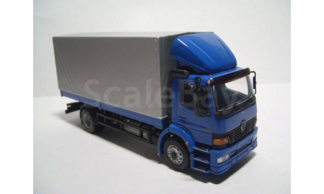 Мерседес-Бенц Mercedes-Benz 1828 Atego Minichamps грузовик с тентом, масштабная модель, scale43