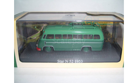 Автобус Star N-52 1953 г. (серия Bus Collection), масштабная модель, Atlas (автомобили Франции), 1:72, 1/72