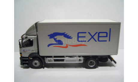 Мерседес-Бенц 1828 Atego ’Exel Logistics’ Minichamps, масштабная модель, 1:43, 1/43, Mercedes-Benz