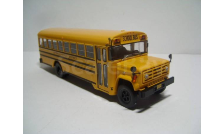 Автобус GMC 6000 School bus 1989  - la Collection des AUTOBUS & AUTOCARS DU MONDE, масштабная модель, Hachette, scale43