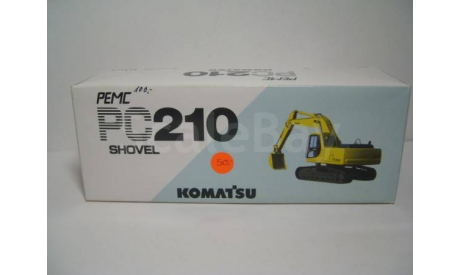 Экскаватор Komatsu PC 210, масштабная модель, 1:43, 1/43