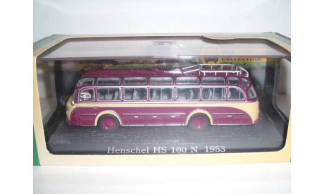 Автобус Henschel HS-100N 1953 г. (серия Bus Collection), масштабная модель, Atlas, 1:72, 1/72