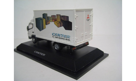 Мицубиши Mitsubishi Fuso Canter-7C18 - белый фургон, масштабная модель, 1:43, 1/43