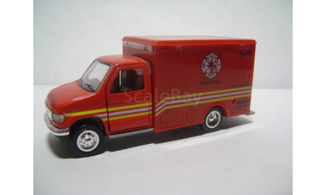 Форд Е-350 служба спасения  Ambulance, масштабная модель, SS, scale48, Ford