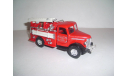 Bedford Бедфорд пожарная машина инерционная, масштабная модель, Китай, scale43