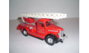Bedford Бедфорд пожарная машина-автолестница инерционная, масштабная модель, 1:43, 1/43