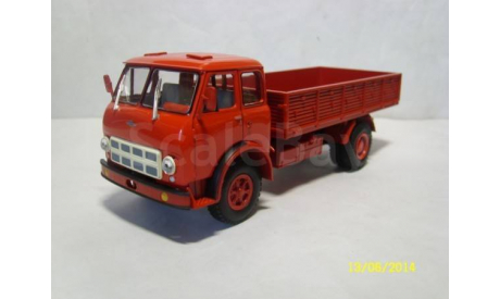 МАЗ-500А (1973) красный НАП Н285, масштабная модель, 1:43, 1/43