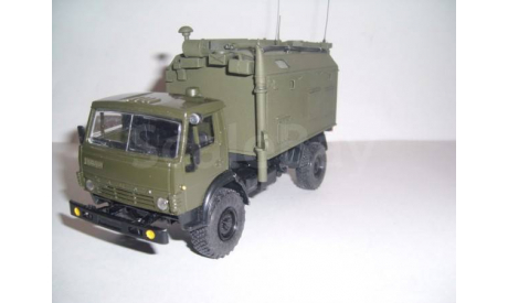 КАМАЗ-4326 - радиостанция Экватор конверсия Элекон, масштабная модель, 1:43, 1/43