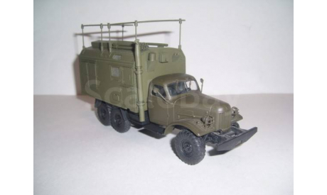 ЗИЛ-157 радиостанция Р-140 конверсия, масштабная модель, 1:43, 1/43, Ручная работа + АИСТ