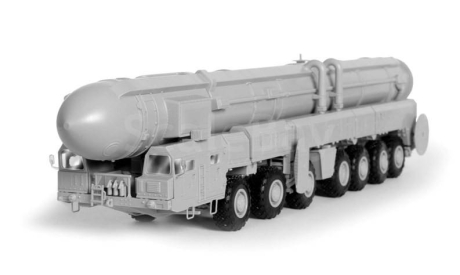 МАЗ-7917 ’Topol’ SS-25 ’Sickle’ kit Zvezda 5003, сборные модели бронетехники, танков, бтт, Звезда, scale72
