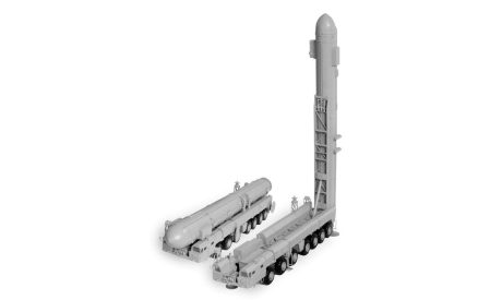 МАЗ-7917 ’Topol’ SS-25 ’Sickle’ kit Zvezda 5003, сборные модели бронетехники, танков, бтт, Звезда, scale72