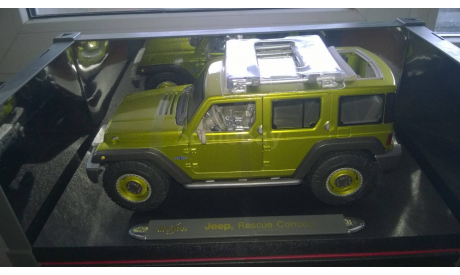 1:18 Jeep Rescue Concept (Maisto), масштабная модель, 1/18