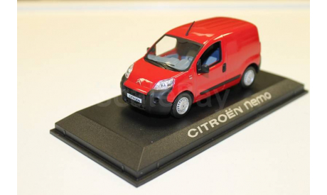 Citroën Nemo фургон red  2008  1:43 Norev, масштабная модель, 1/43