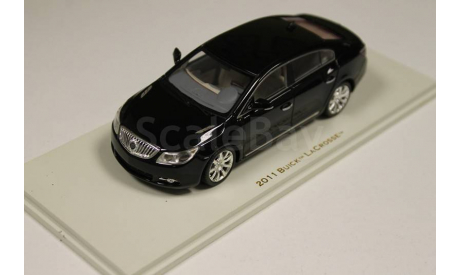 BUICK Lacross 2011 Carbon Black Metallic 1:43 LUXURY-COLLECTIBLES, масштабная модель, 1/43, Luxury Diecast (USA)