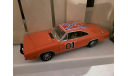 Dodge Charger General Lee, масштабная модель, 1:18, 1/18, ERTL