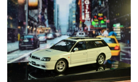 SUBARU LEGACY GTB ’99 WHITE, масштабная модель, 1:43, 1/43, Autoart