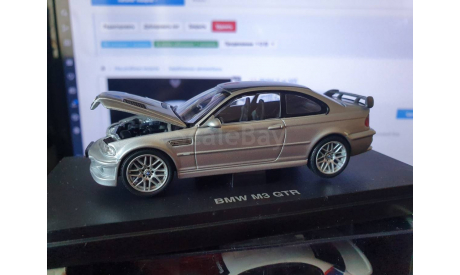 BMW 3 GTR, масштабная модель, Kyosho, scale43