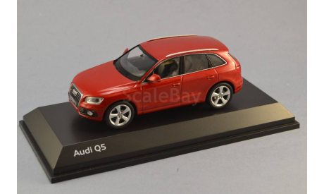 С РУБЛЯ БЕЗ РЕЗЕРВНОЙ ЦЕНЫ!!! Audi Q5 (2013) volcano red, масштабная модель, 1:43, 1/43, Schuco, isuzu